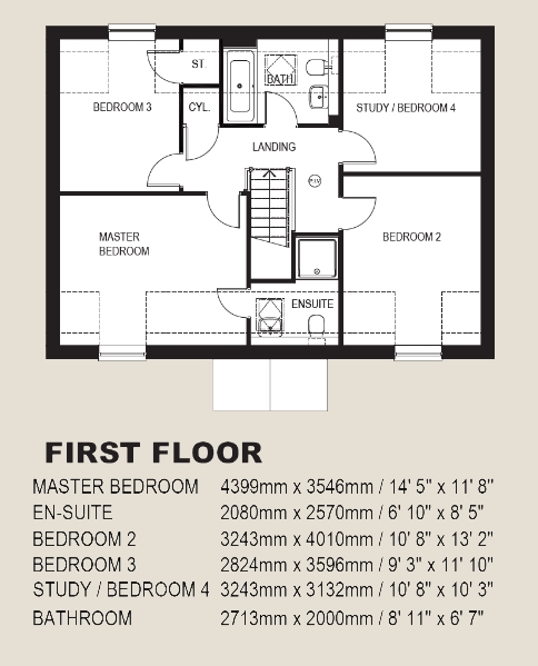 Plot 23 4 Bedrooms House For Sale In Humshaugh Cussins